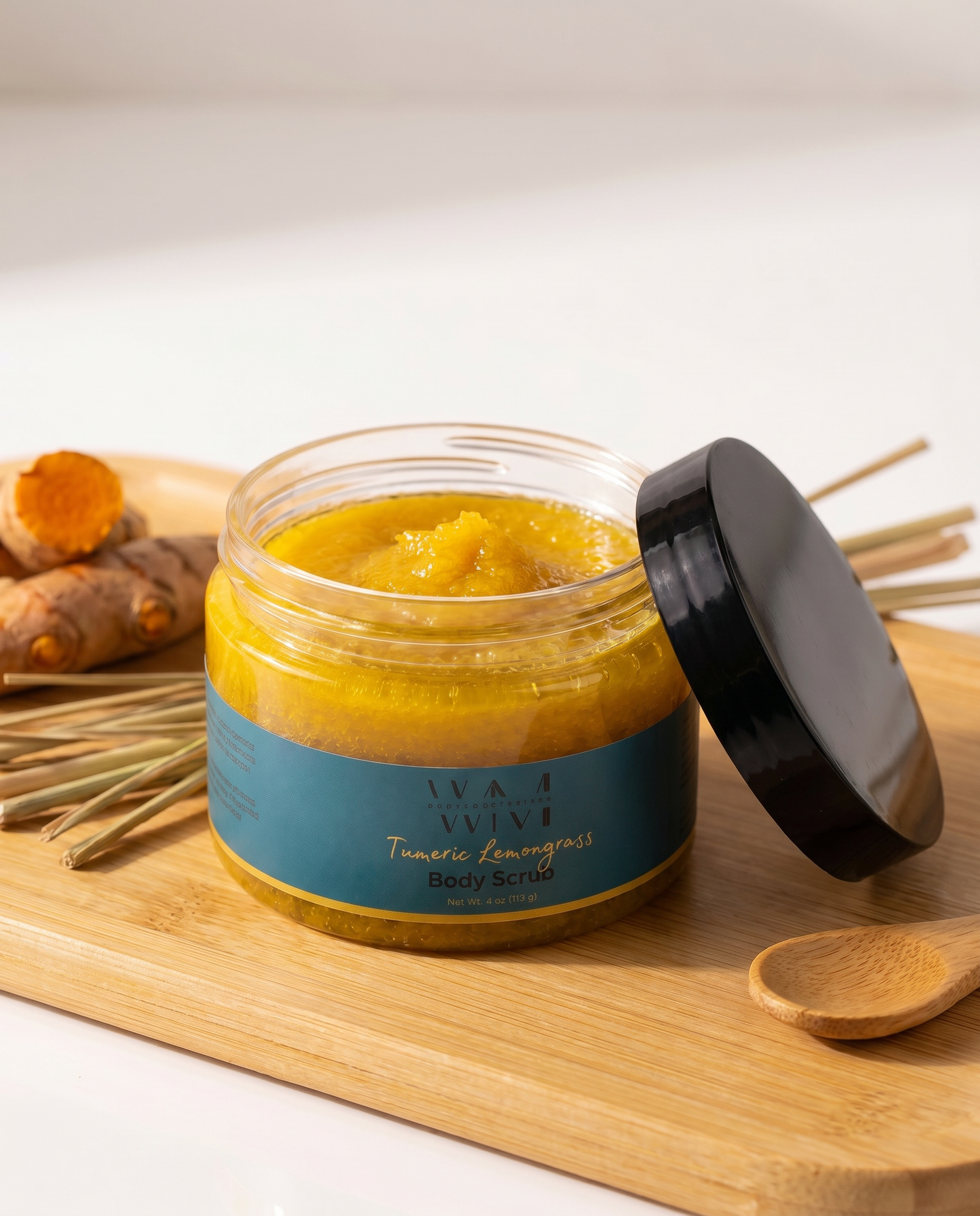 Turmeric Lemon Grass Body Scrub